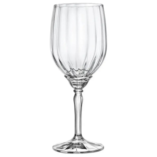 Set of (6) 380ml Florian Clear White Wine Glasses